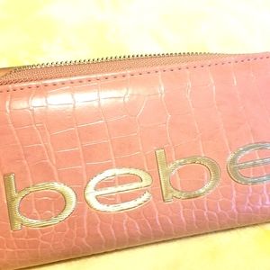 BEBE Pink Leather